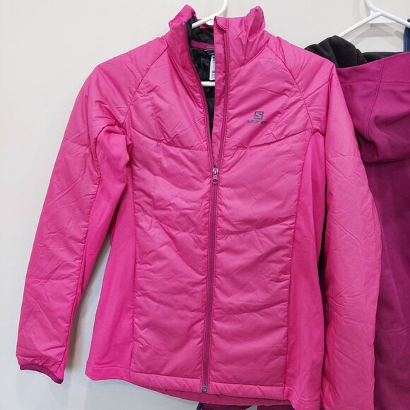 Salomon  Snowtrip Premium Outer Shell of 3 in 1 jacket Set, Size S - Picture 10 of 15